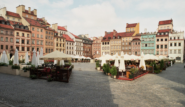 Plaza del Mercado varsovia